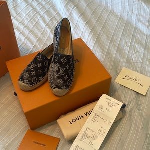 Brand New Louis Vuitton BIDART ESPADRILLE Size 9 (USA) Size (8) Euro.